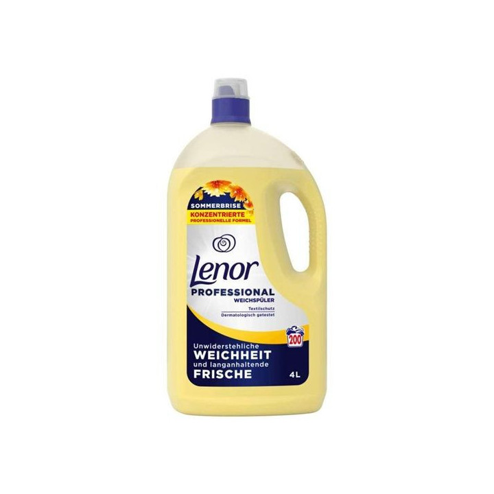 Lenor Professional Sommerbrise Płyn do płukania 4L/200 płukań