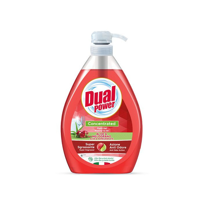 Dual Power Aloe Melograno 1L- Płyn do naczyń Aloes i Granat