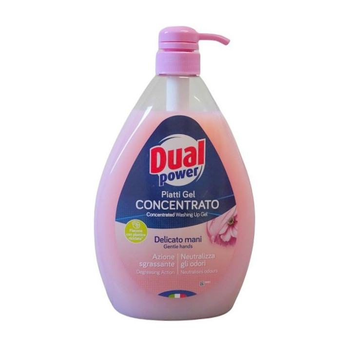 Dual Power Delicata 1L – Delikatny Płyn Do Naczyń Z Pompką