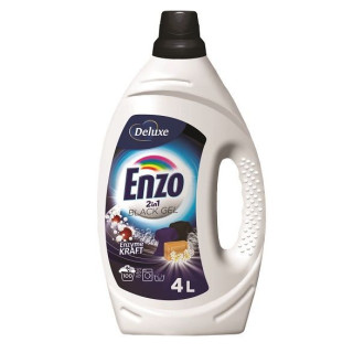 Deluxe Enzo Black żel do prania odzieży czarnej 2w1  4L (100prań) |www.niemka.pl