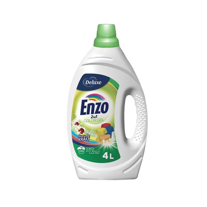 Deluxe Enzo Color żel do prania 2w1 100p/ 4L