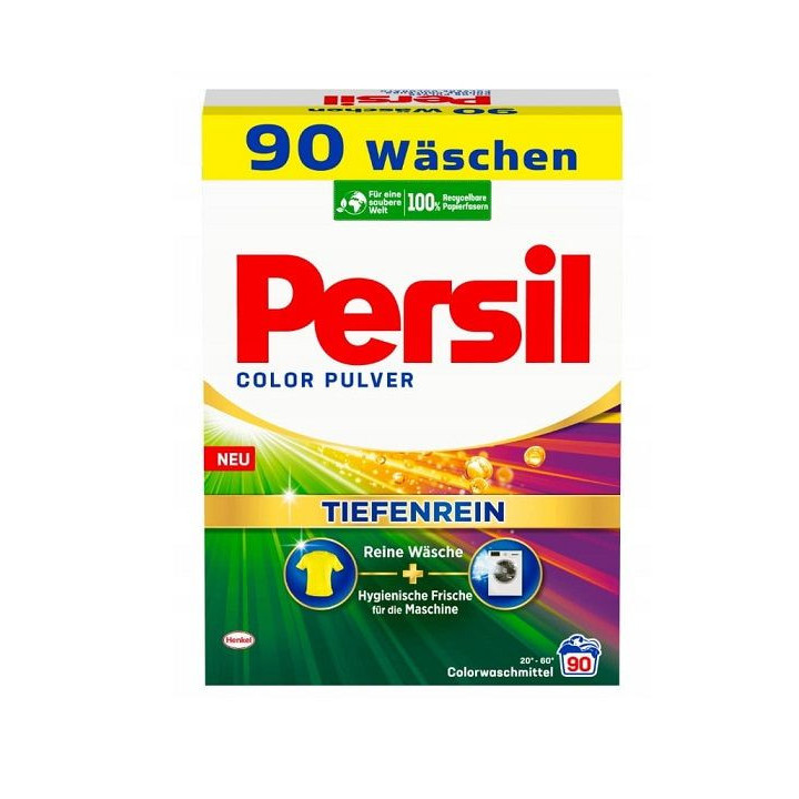 Persil Color Pulver 5,4kg- Proszek do prania tkanin kolorowych 90prań