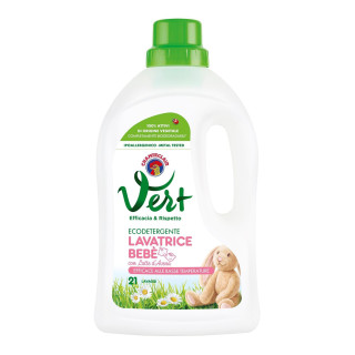 Chante Clair Vert Bebe- Ekologiczny płyn do prania ubranek dziecięcych 21 prań (1,071ml) |www.niemka.pl