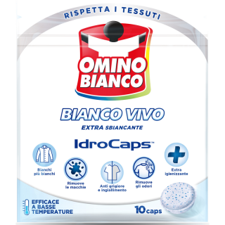 Omino Bianco wybielające tab. do prania 10szt [IT]