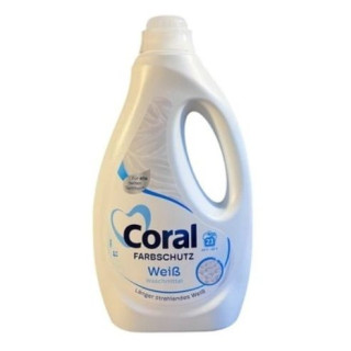Coral White- Żel do prania tkanin białych 1,15L (23 prań) |www.niemka.pl
