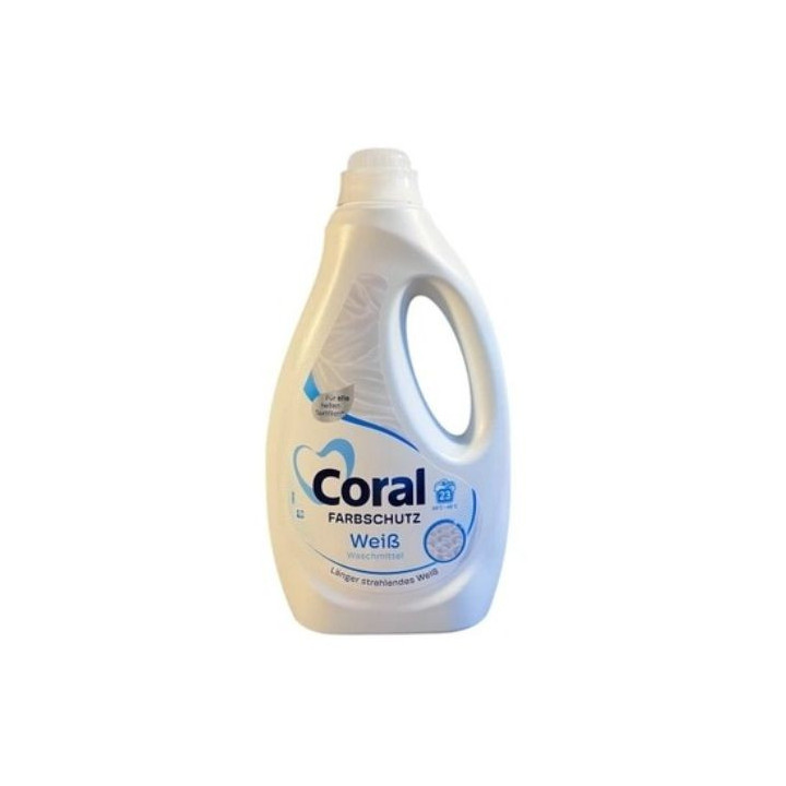 Coral White- Żel do prania tkanin białych 1,15L (23 prań) |www.niemka.pl