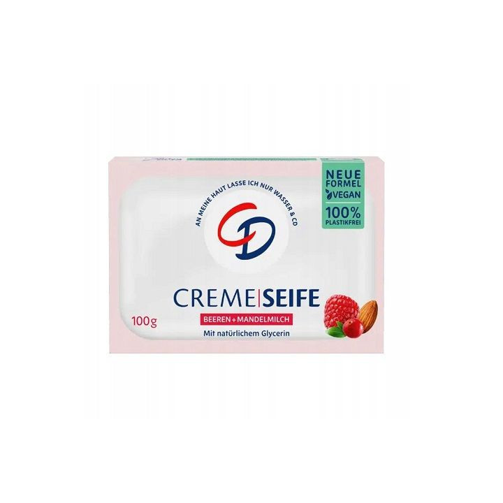 CD Creme Seife- Mydło w kostce z ekstraktem z jagód i mlekiem migdałowym (100g) |www.niemka.pl