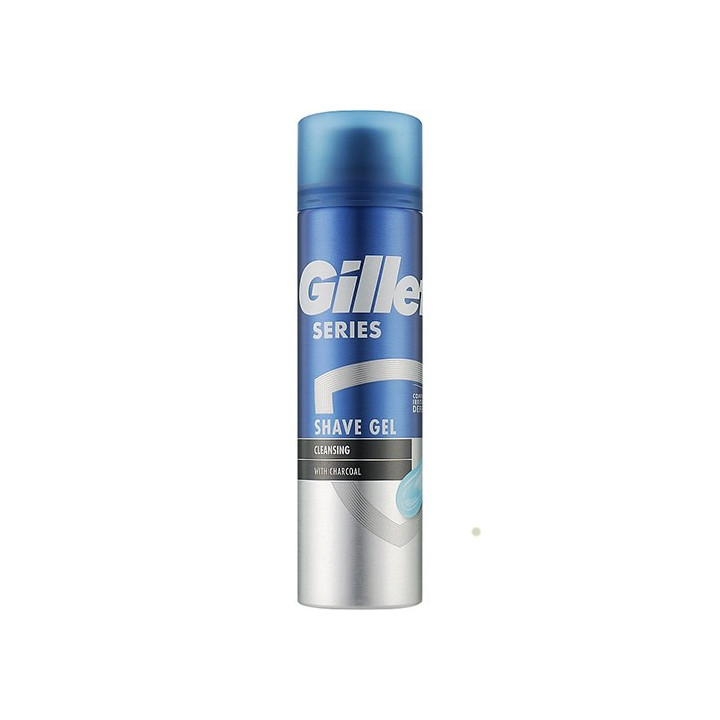Gillette Series Cleansing Charcoal Shave Gel 200ml