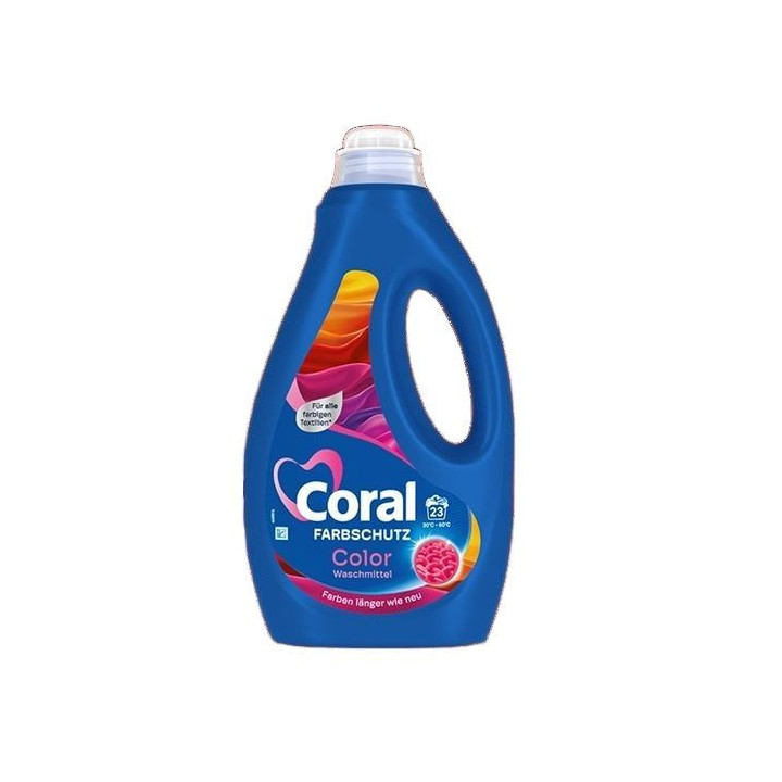 Coral Optimal Color- Żel do prania odzieży kolorowej 1,15L (23prania) |www.niemka.pl