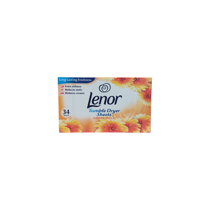 Lenor chusteczki do suszarki Sommer Breeze 34szt.