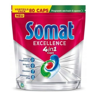 Somat 80szt 4in1 Excellence kaps do zmywarki