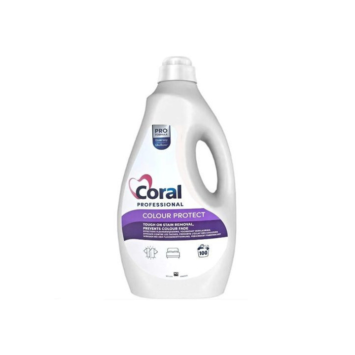 Coral Professional Color- Żel do prania tkanin kolorowych 5L (100prań) |www.niemka.pl