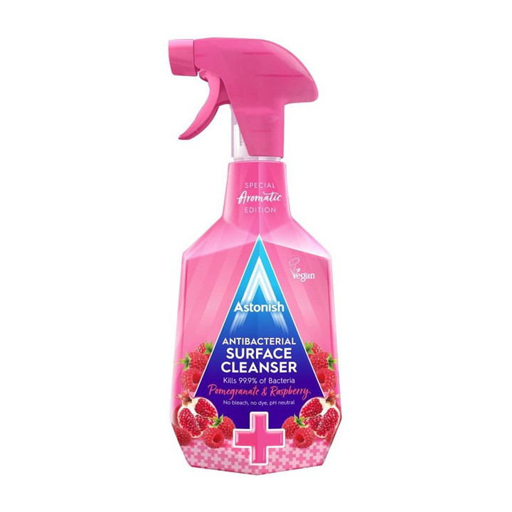 Astonish Antibacterial Surface Cleaner- Granat i Malina 750ml |www.niemka.pl