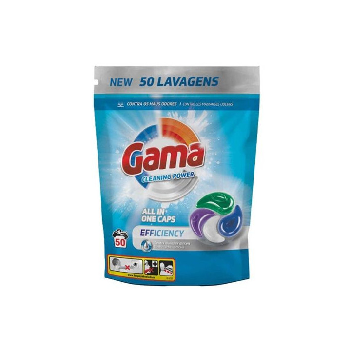 Gama Cleaning Power Efficiency Kapsułki do prania 50 szt.