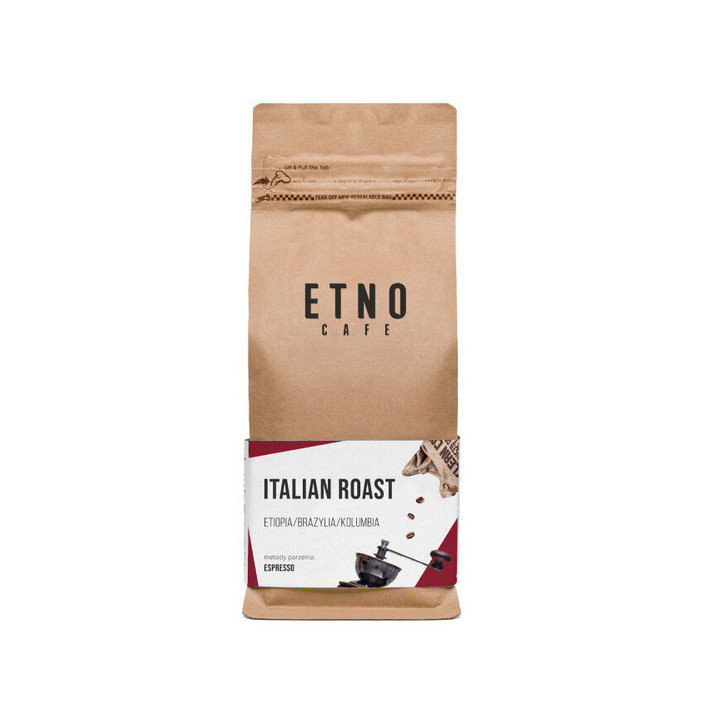 Etno Cafe Italian Roast kawa ziarnista 1kg | www.niemka.pl