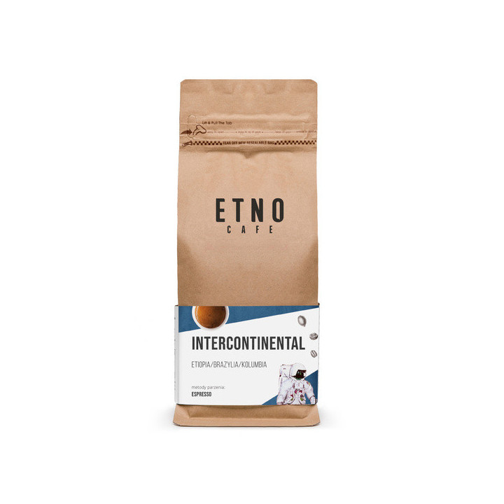 Kawa ziarnista Etno Cafe Intercontinental 1kg | www.niemka.pl