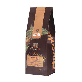Kawa smakowa Cafe Sati Chocolat - czekoladowa kawa ziarnista 500g