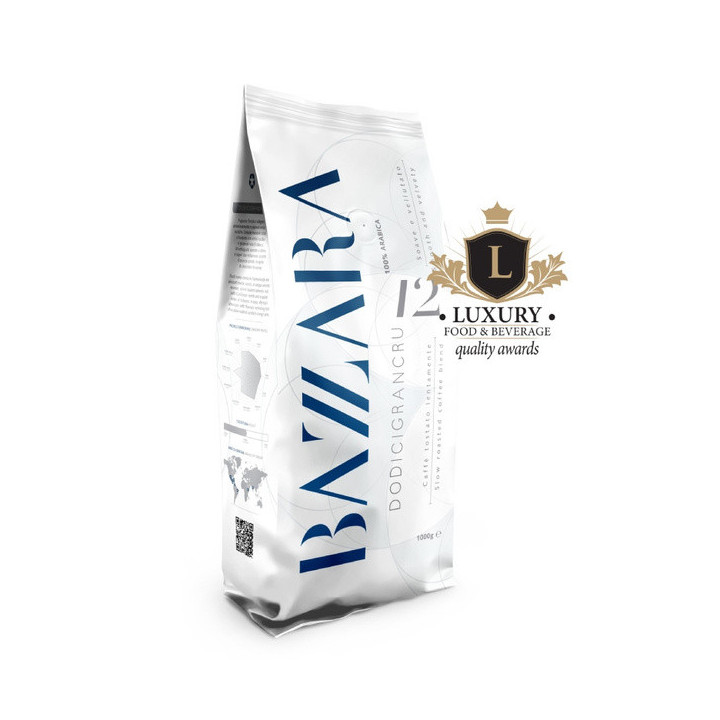 Bazzara Espresso DODICIGRANCRU kawa ziarnista 1kg  |www.niemka.pl