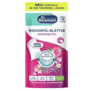 Dr. Beckmann Magic Leaves Sommerbluten- listki do płukania 28 prań | Niemka.pl