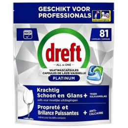 Dreft Platinum 81szt. - Tabletki do zmywarki Original