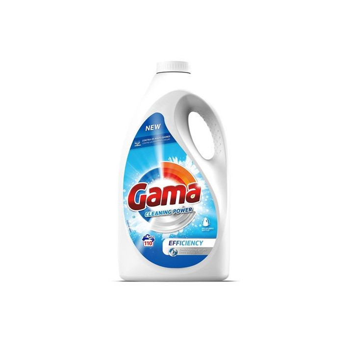 Gama (Vizir) Clean Power Efficiency Żel do prania 4,95 L – 110 prań