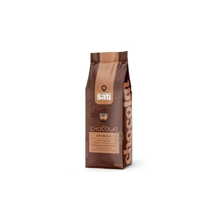 Kawa smakowa Cafe Sati Chocolat - czekoladowa kawa mielona 250g
