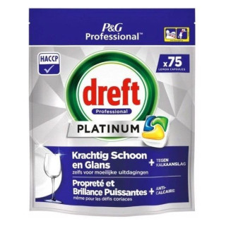 Dreft Platinum 75szt. - tabletki do zmywarki Citrus