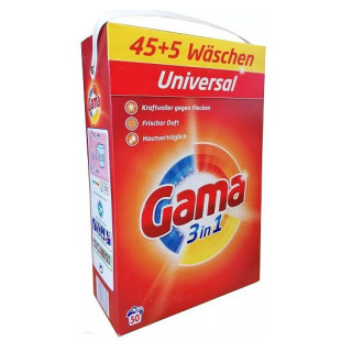 Gama (Vizir) Uniwersalny Proszek do Prania 3 kg – 50 prań