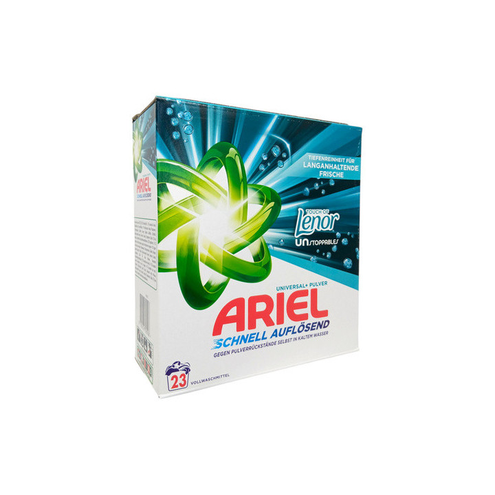 Ariel Universal Touch of Lenor 1,265kg -Proszek na 23 prania |www.niemka.pl