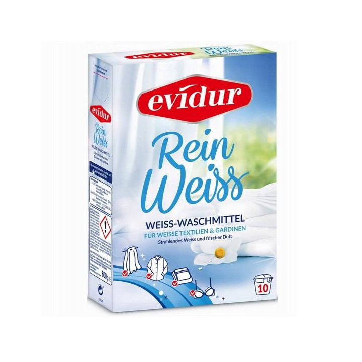 Evidur Proszek do Bieli - Rein Weiss 600g (10prań)