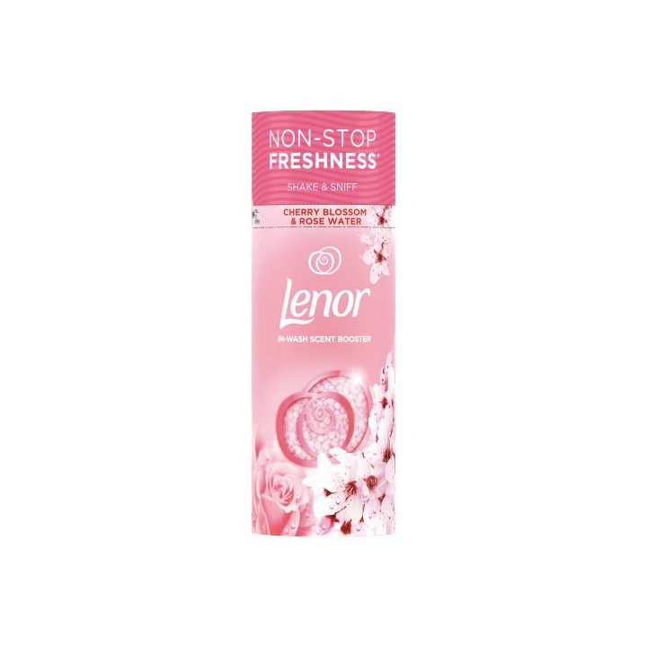 Lenor In-Wash Scent Booster Cherry Blossom & Rose Water- Kryształki zapachowe do prania 176g  |www.niemka.pl