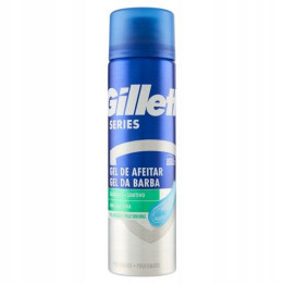 Gillette Series Aloe Vera Żel do golenia 200 ml – żel do golenia dla mężczyzn
