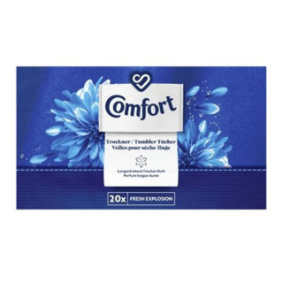 Comfort Fresh- Chusteczki do suszarki bębnowej 20szt |www.niemka.pl