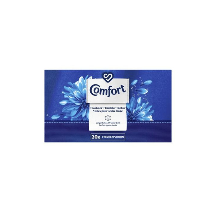 Comfort 20szt Fresh chusteczki do suszarki