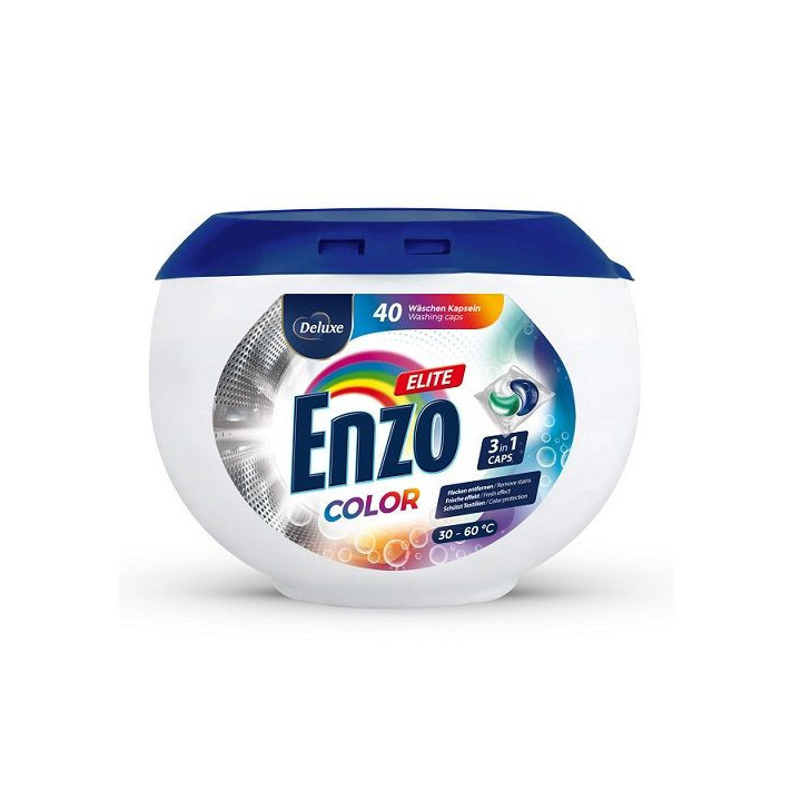 Deluxe Elite Deluxe Color kapsułki do prania 3w1 40szt. |SklepNiemka.pl