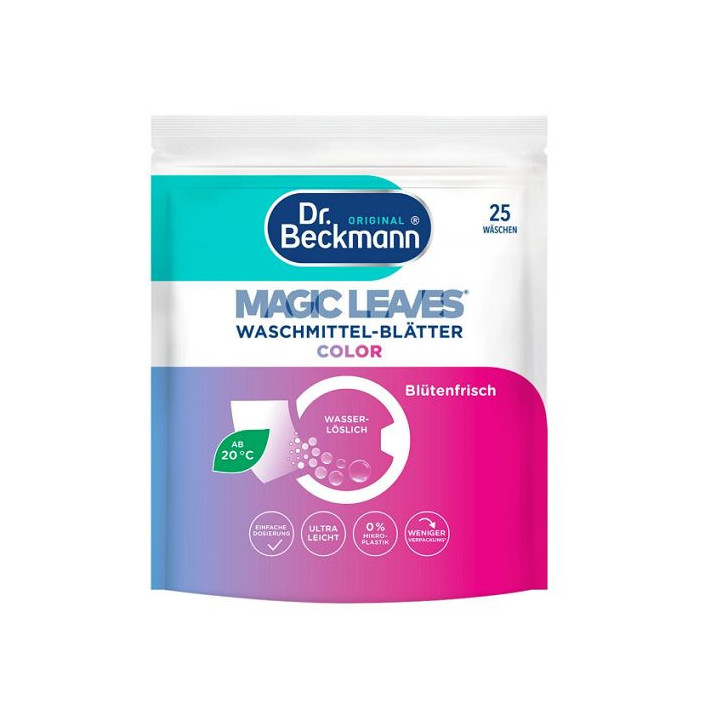 Dr.Beckmann 25szt Magic listki do prania Color [D]