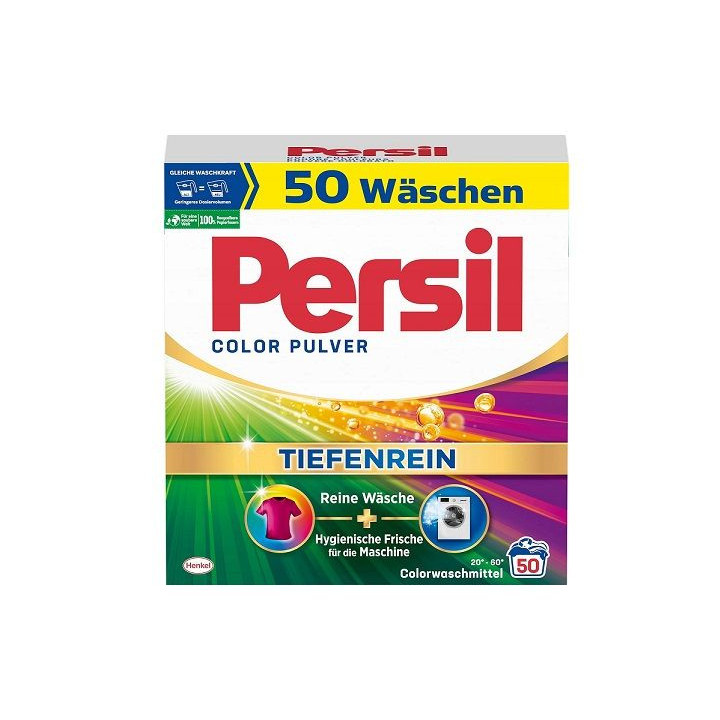 Persil Color Pulver 3kg- Proszek do prania tkanin kolorowych 50prań
