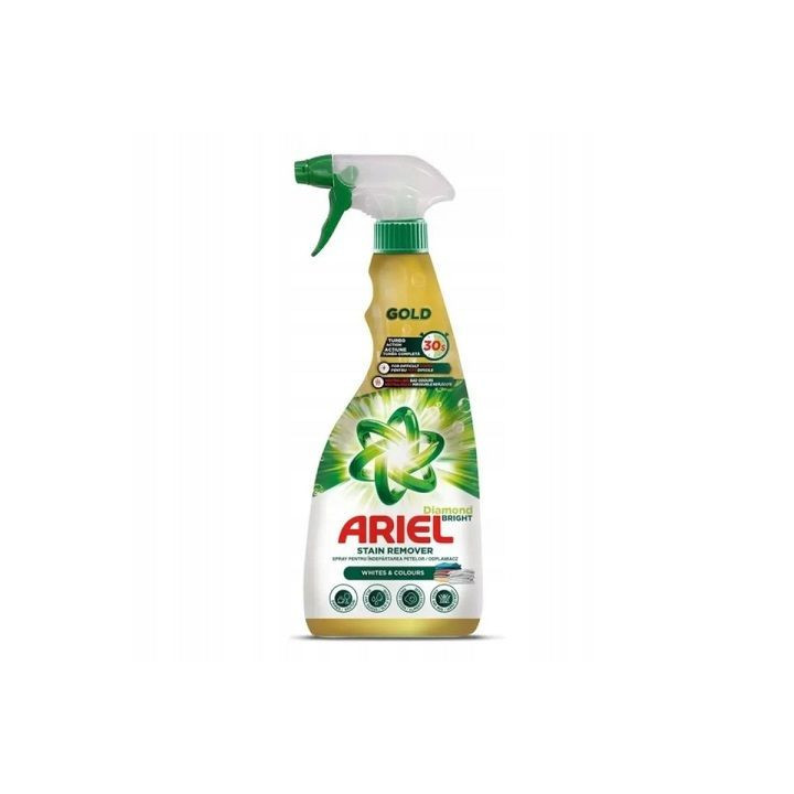 Ariel Gold Odplamiacz w sprayu- Skuteczne usuwanie plam 750ml |www.niemka.pl