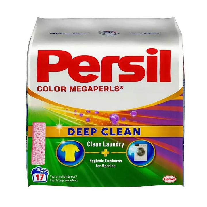 Persil Color MegaPerls 1,02kg- Skoncentrowane granulki do prania tkanin kolorowych 17prań